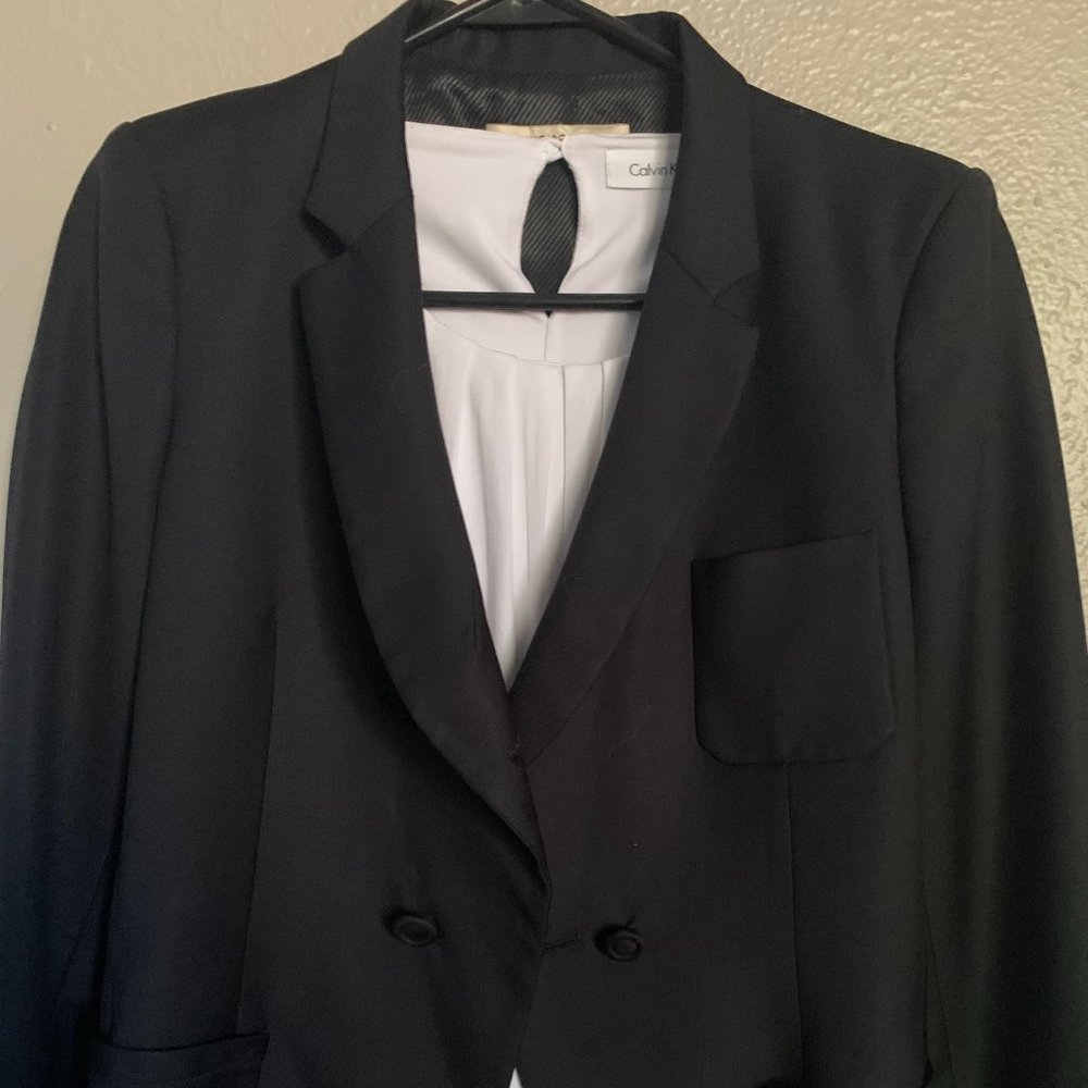 Black Balenciaga Blazer Sz 42